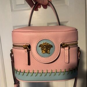 Versace Pink and Blue Women's Bag